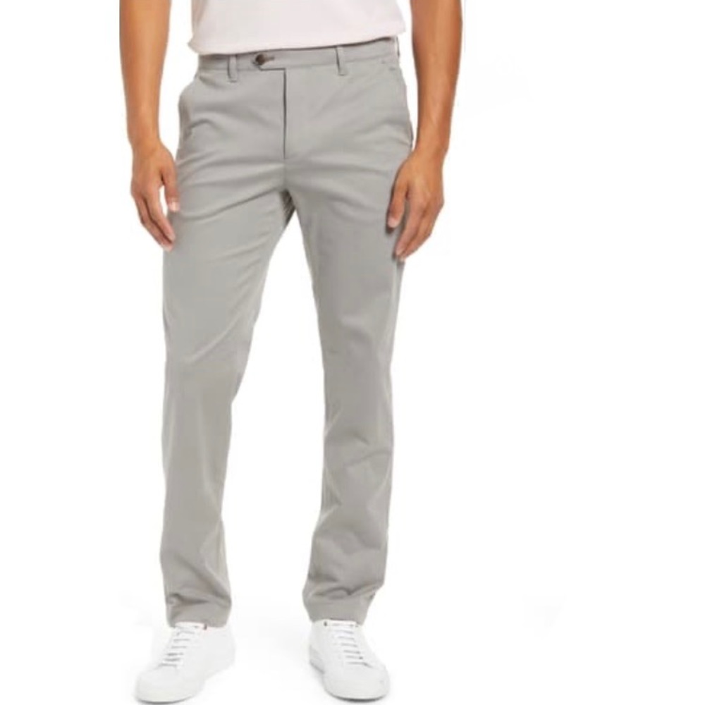Ted Baker London Indony Slim Fit Flat Front Pants